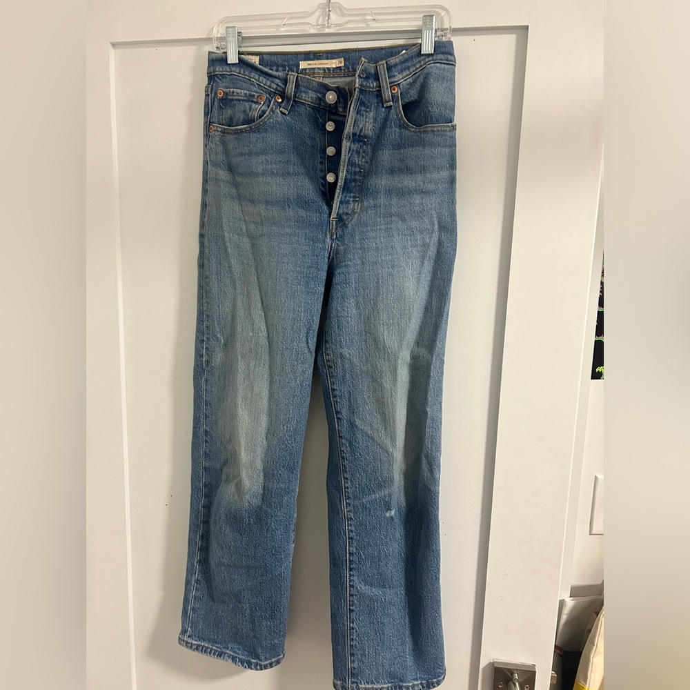levis ribcage straight jeans